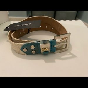 Dolce & Gabbana Flat strap belt